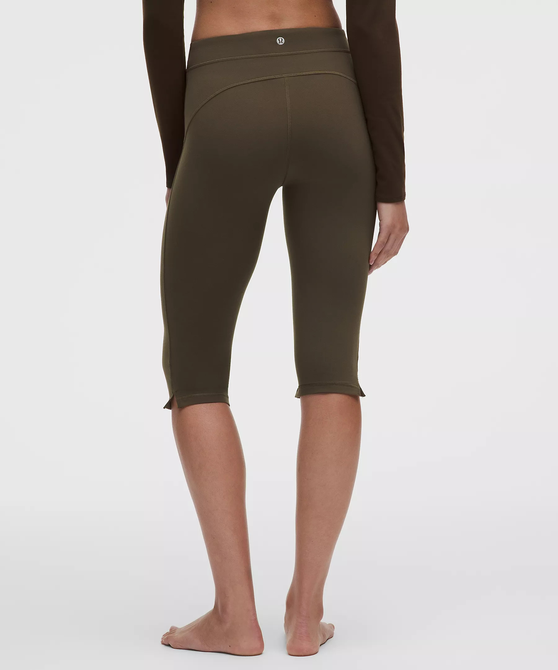 Groove High-Rise Notched-Hem Crop 15" | Lululemon (US)