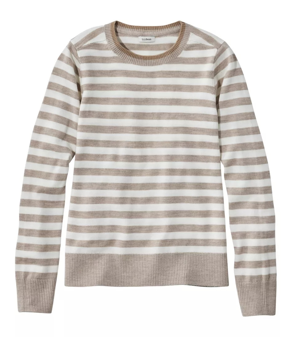Women's Essential Merino Wool Sweater, Crewneck | L.L. Bean