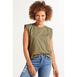 Sanctuary  Shoulder Pad Tee | Evereve