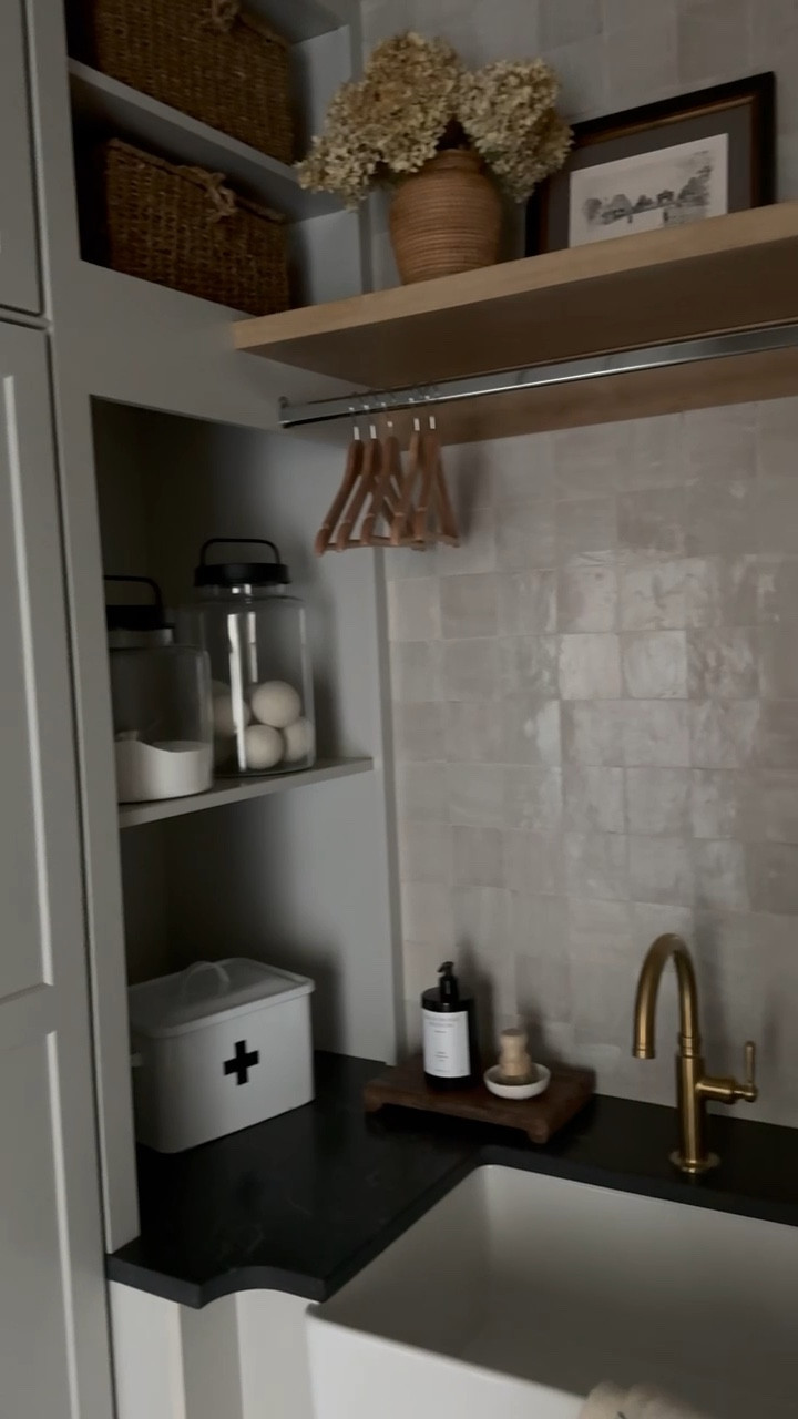 Our laundry room is complete! So many of these beautiful pieces are currently on sale too for Memorial Day. This space is small, but has so much texture, detail and dimension all of which I love! 

#LTKSaleAlert #LTKHome #LTKStyleTip