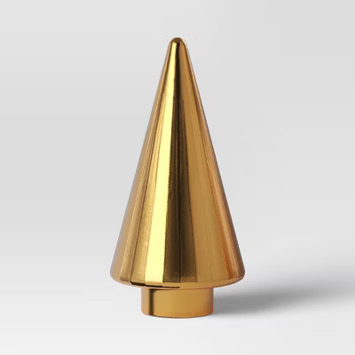 Christmas Medium Glass Tree Gold - Threshold™ | Target