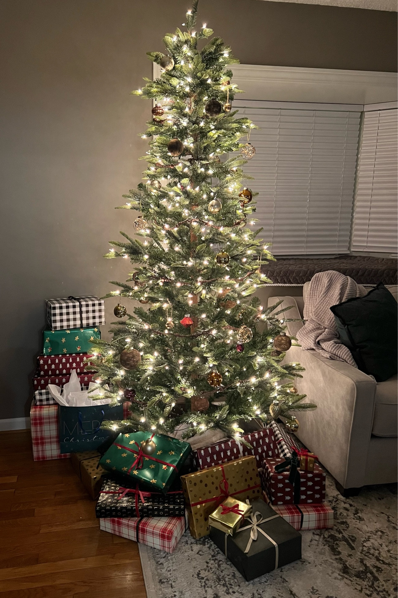 As someone who grew up with a real Christmas tree, this realistic artificial slim Christmas tree from Michaels was the next best thing!

Christmas ornaments, Christmas tree, Christmas tree garland beads, Christmas tree collar, Christmas decor 

#LTKhome #LTKSeasonal #LTKHoliday