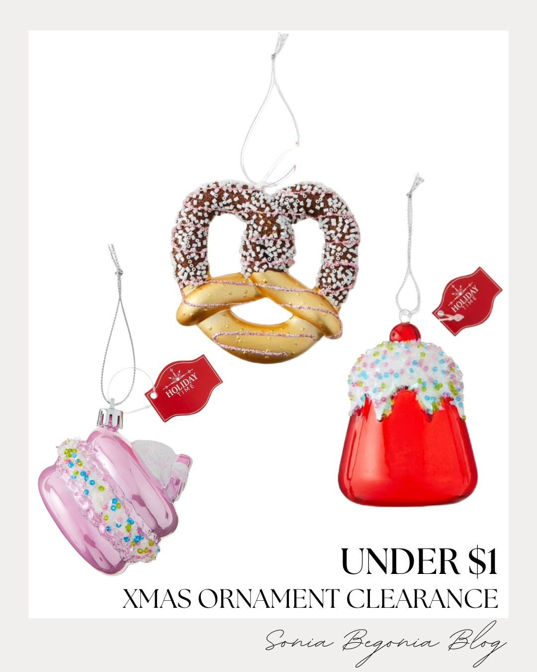 HOLIDAY DECOR: Sweets, Sparkles, & Festive Treats! 🥨

Embrace the whimsical holiday trend with these perfectly playful ornament finds! 💖

We are obsessed with the statement pieces: a glittering frosted pretzel with pink drizzle and a sweet pink macaron topped with colorful sprinkles. Balance the sugary theme with a classic red jelly-filled treat ornament featuring white frosting and even more festive sprinkles. Finish the look with these high-shine glass accents that add a touch of charming, polished glam to any Christmas tree!

#HolidayDecor
#ChristmasOrnaments
#SweetTreats
#PinkChristmas
#ChristmasTreeInspo
#OrnamentClearance
#FestiveVibes
#HolidayStyle
#MacaronDecor
#WhimsicalChristmas
#LTKHome
#LTKHoliday
#HolidayDeals
#ChristmasTraditions
#DeckTheHalls


#LTKHoliday #LTKHome #LTKFindsUnder50