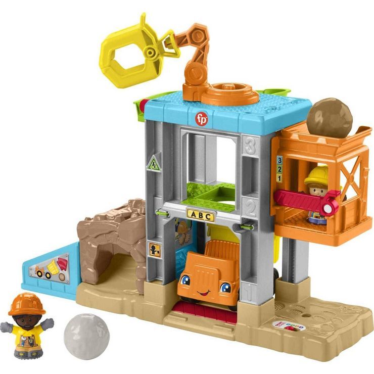 Fisher-Price Little People Load Up 'n Learn Construction Site Playset | Target