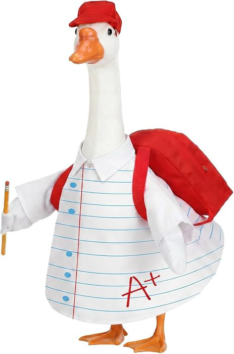 Soulchen 1 Set Back to School Porch Goose Outfit 23 Inch Porch Goose Costume with Schoolbag Penci... | Amazon (US)