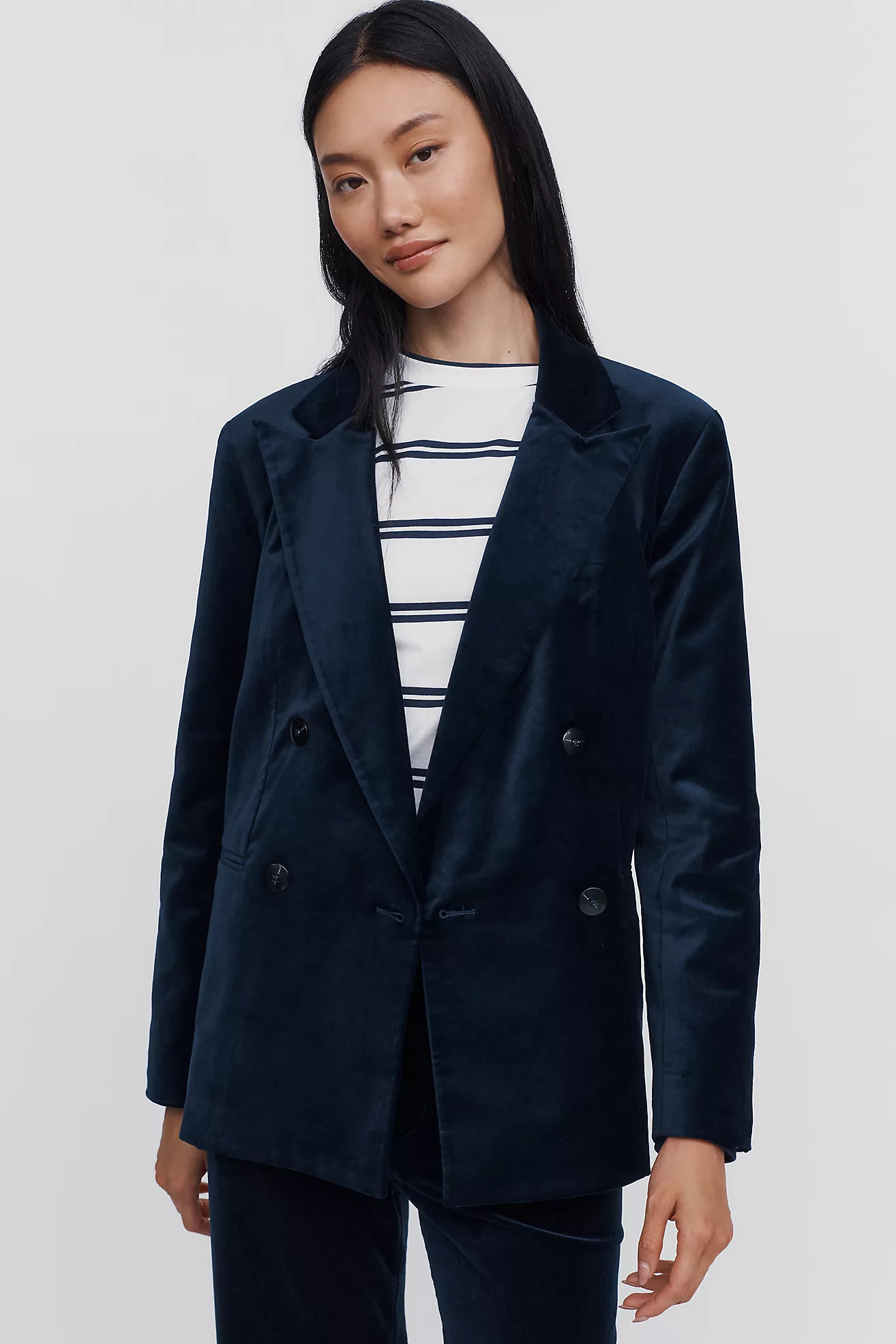 Velvet Blazer Jacket | Anthropologie (US)