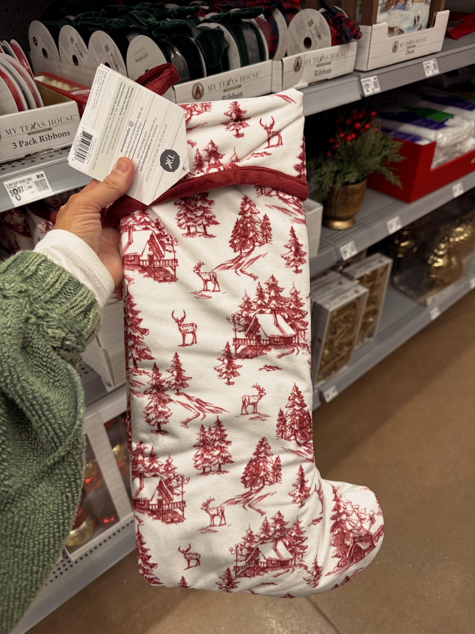 Cozy cottage stockings 

#LTKSaleAlert #LTKHome #LTKHoliday