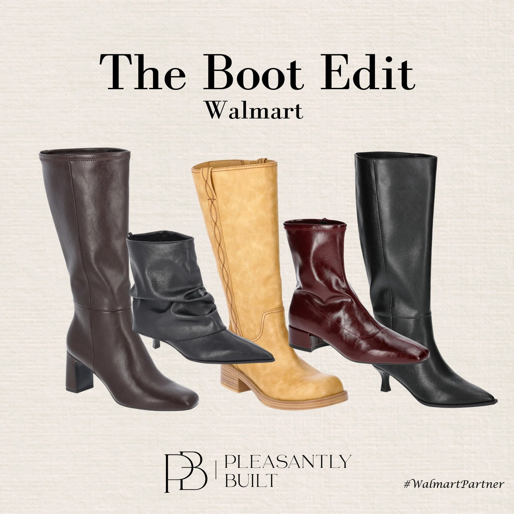 Boot season is here 👢✨ Loving these stylish and affordable Walmart finds! #WalmartFashion #WalmartFinds #AffordableStyle #WomensBoots #BootSeason #FallFootwear #WinterStyle #StyleOnABudget #EverydayFashion #BudgetFriendlyFinds #WalmartFavorites #FashionFinds #ClosetStaples #pleasantlybuilt  

 #LTKGiftGuide #LTKSeasonal #LTKFindsUnder100