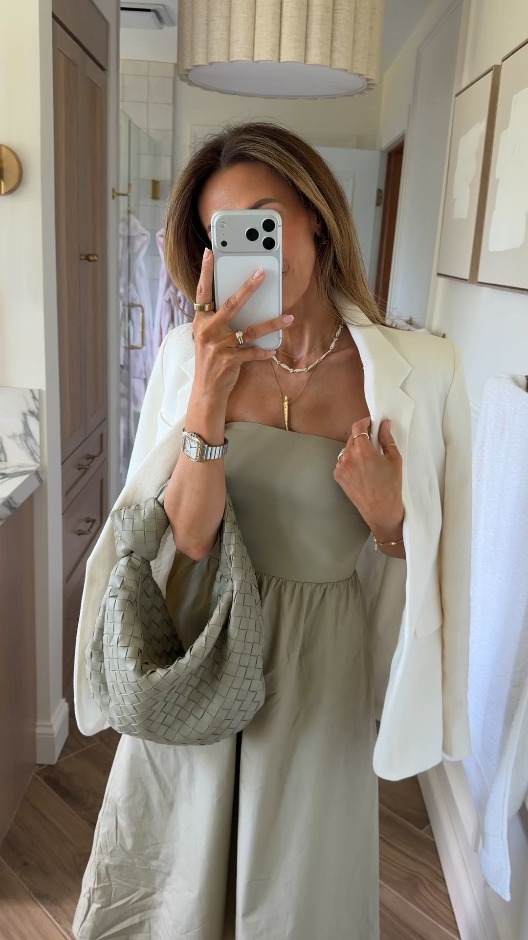 This blazer has been a go-to lately, especially over a dress or a light top to ease the transition between seasons! Slightly fitted but easy to wear with a light layers

#LTKgrwm #LTKSeasonal #LTKOver40