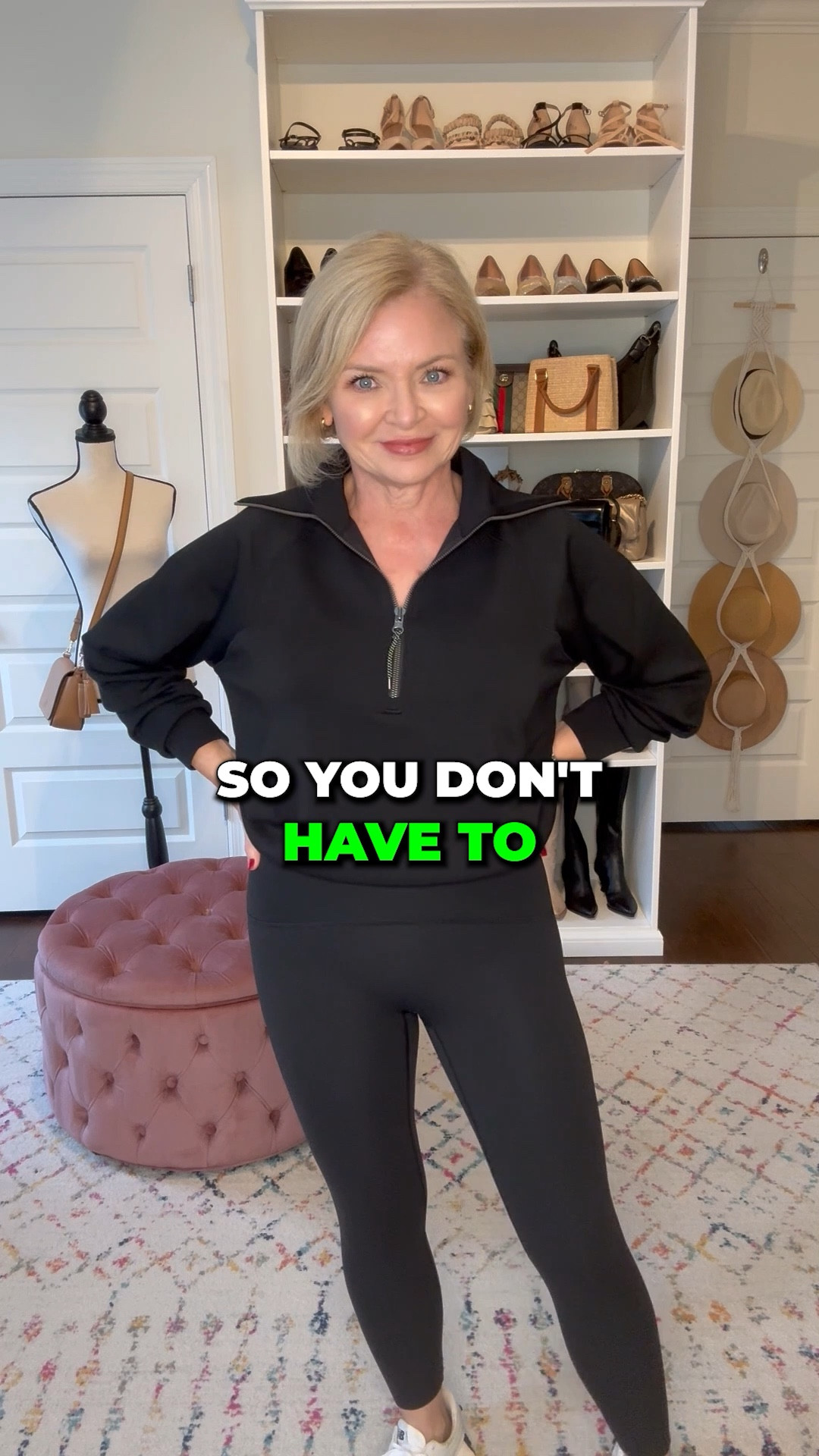 Have you tried the new SPANX booty boost leggings? Highly recommend! As with all SPANX leggings I size up to a Medium. Wearing the Air Essentials half zip sweatshirt in Small. 

SPANX
Leggings
Athleisure
Activewear
Casual outfit
Air essentials
Petite

#LTKFitness #LTKStyleTip #LTKOver40