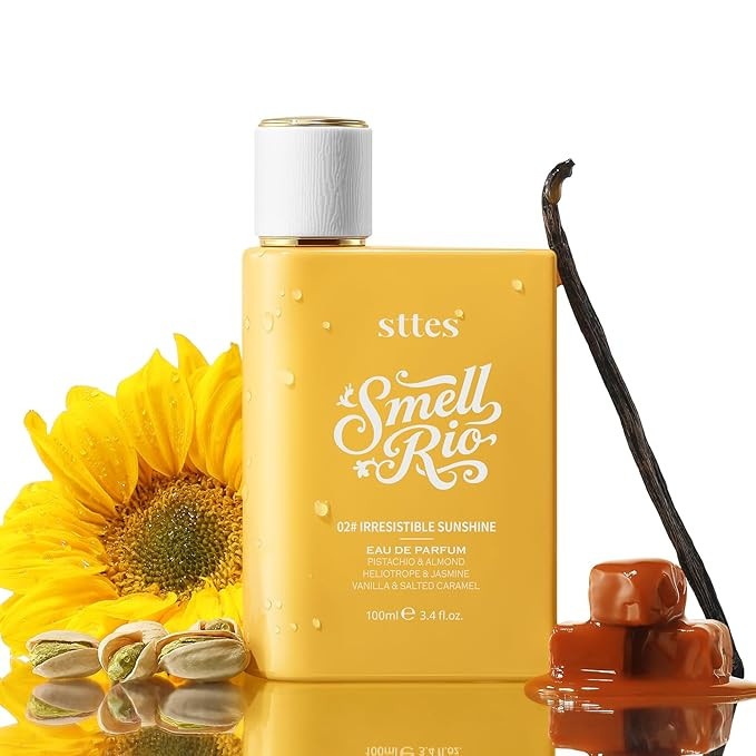 Sttes Perfume 602# Irresistible Sunshine for Women - Pistachio, Vanilla & Salted Caramel Eau de P... | Amazon (US)
