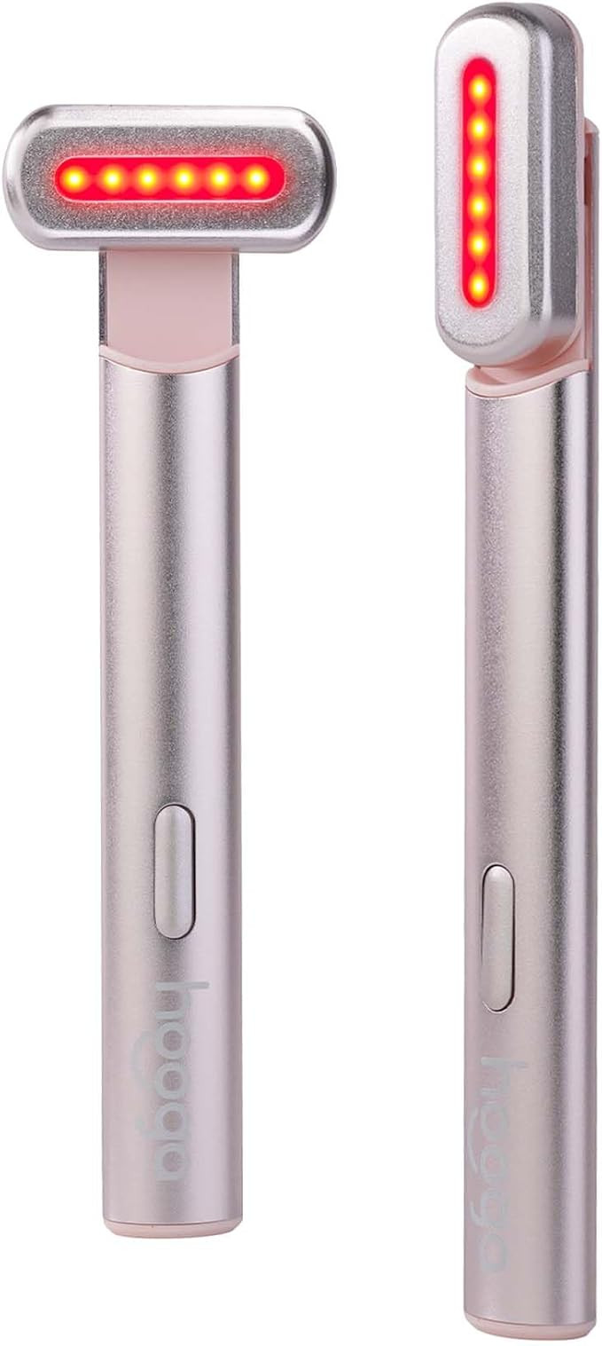 Hooga Facial Wand, Red Light Therapy Wand for Face and Neck with Microcurrent, Heat, and Massage ... | Amazon (US)
