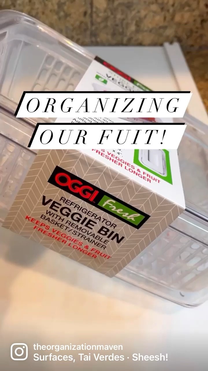 Let’s organize our fruit in the fridge! #LTKfridge #LTKorganization #LTKunder25

#LTKfamily #LTKhome #LTKkids