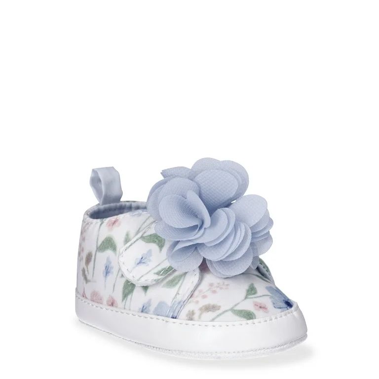 Carter’s Child of Mine Baby Girls Floral Low Top Sneakers, Sizes 0/3M-3/6M | Walmart (US)