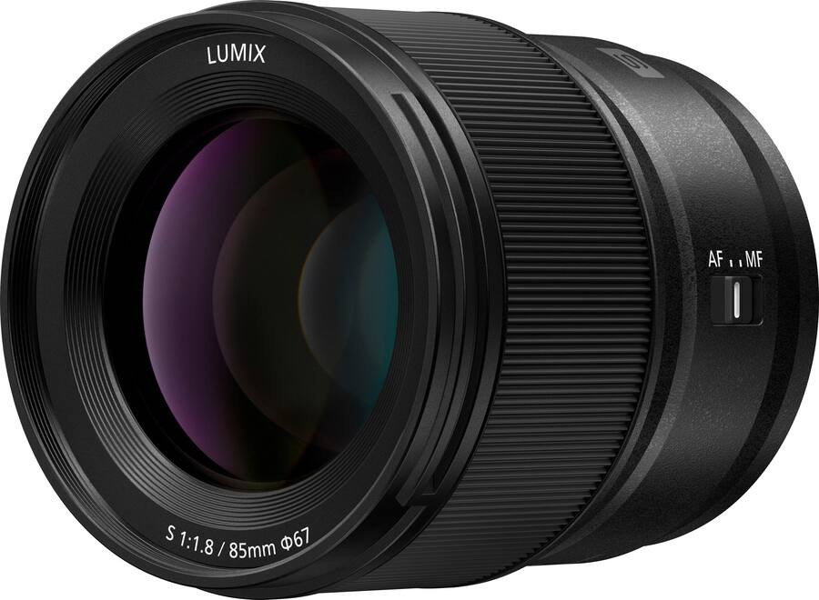 Panasonic - LUMIX S-S85 85mm F1.8 L-Mount Lens for LUMIX S Series Cameras - Black | Best Buy U.S.