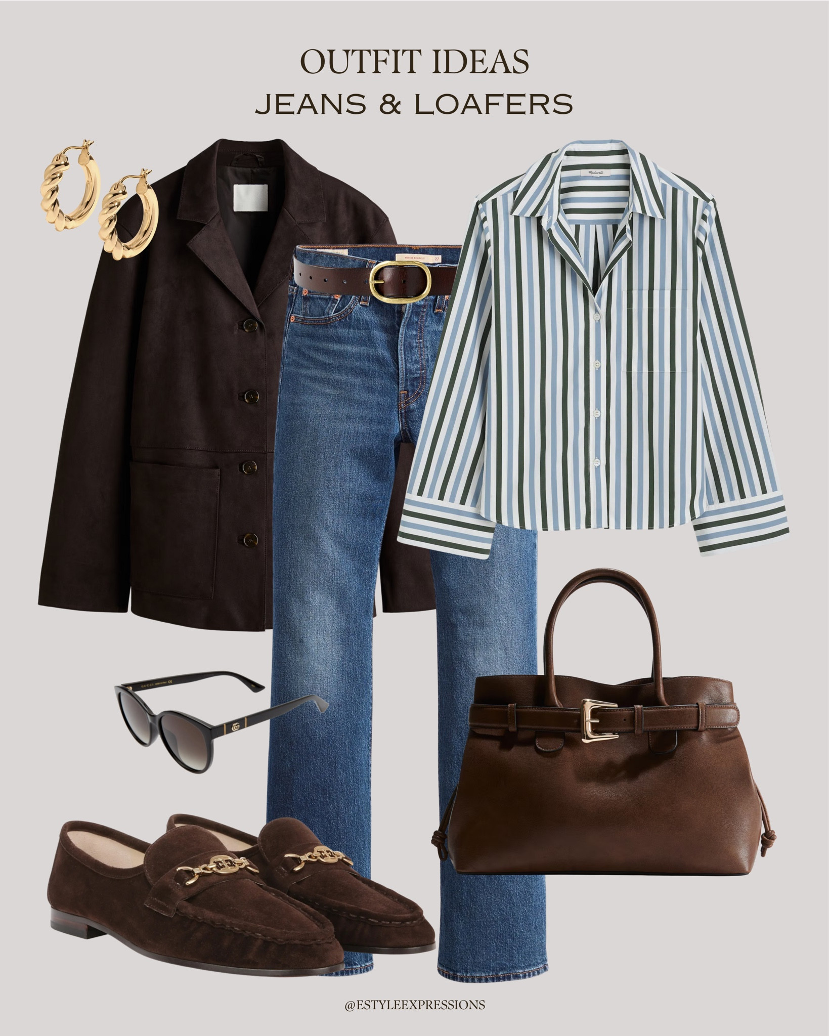 Outfit Ideas pairing Jeans with Loafers, the ultimate autumn combo!✨🍂


#LTKFindsUnder100 #LTKShoeCrush #LTKxMadewell