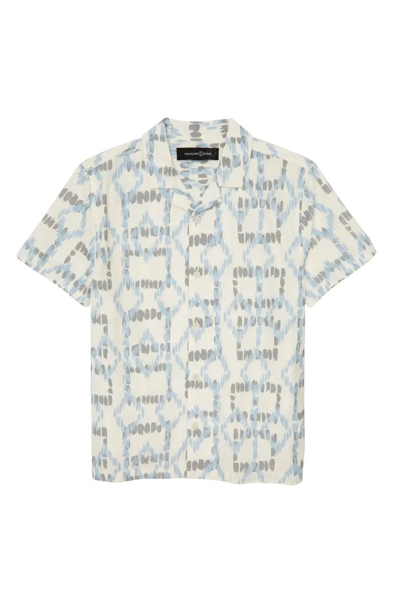 Treasure & Bond Kids' Button-Up Camp Shirt | Nordstrom | Nordstrom