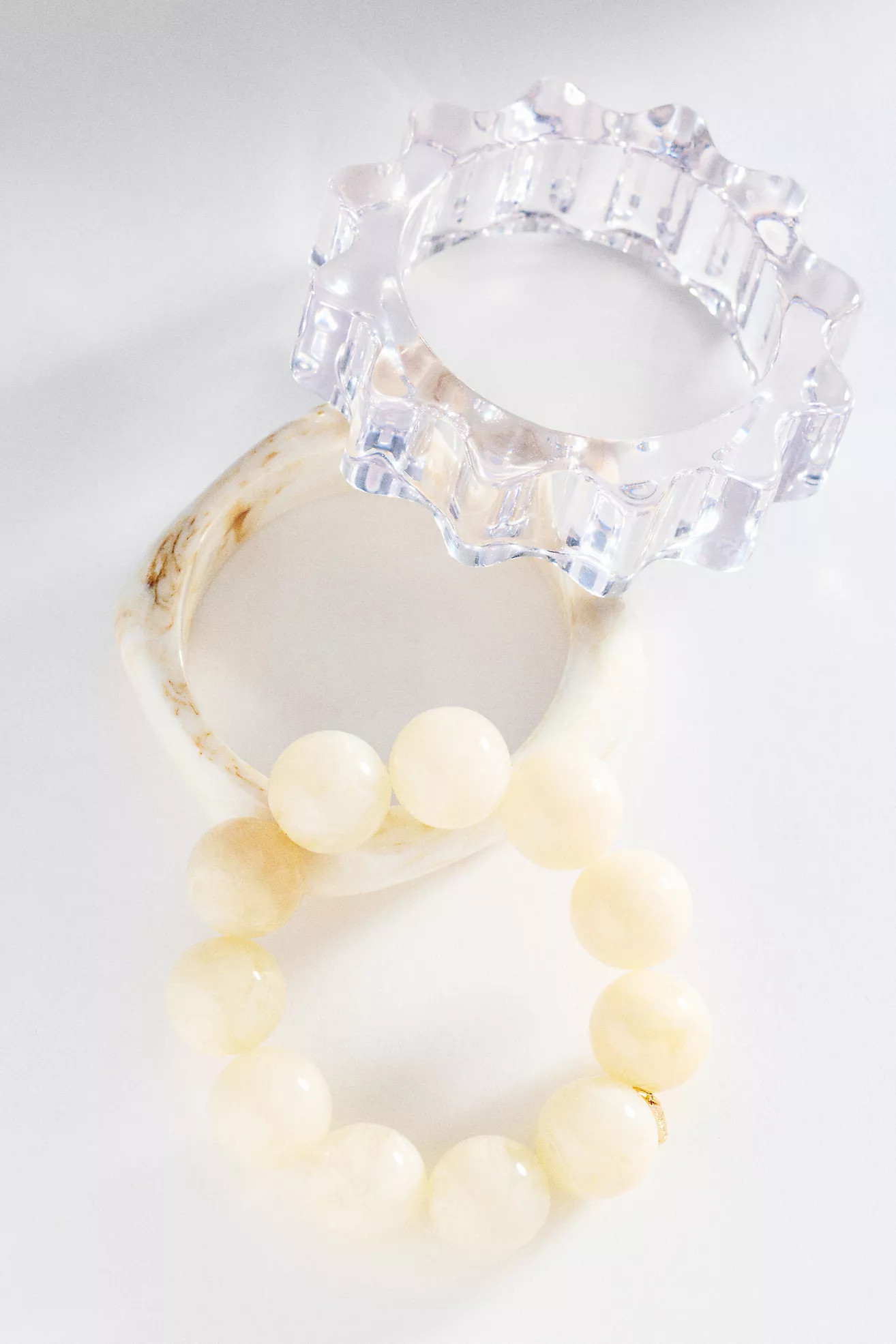 Resin Bangles, Set of 3 | Anthropologie (US)