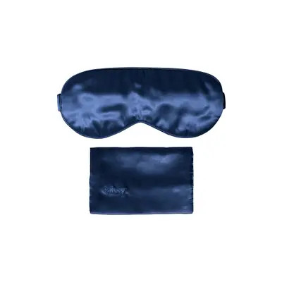 BLISSY Silk Sleep Mask in Silver at Nordstrom | Nordstrom