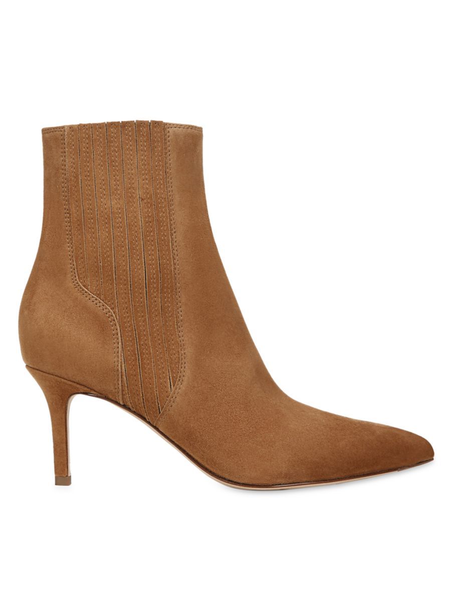 Veronica BeardLisa 70MM Suede Ankle Booties | Saks Fifth Avenue