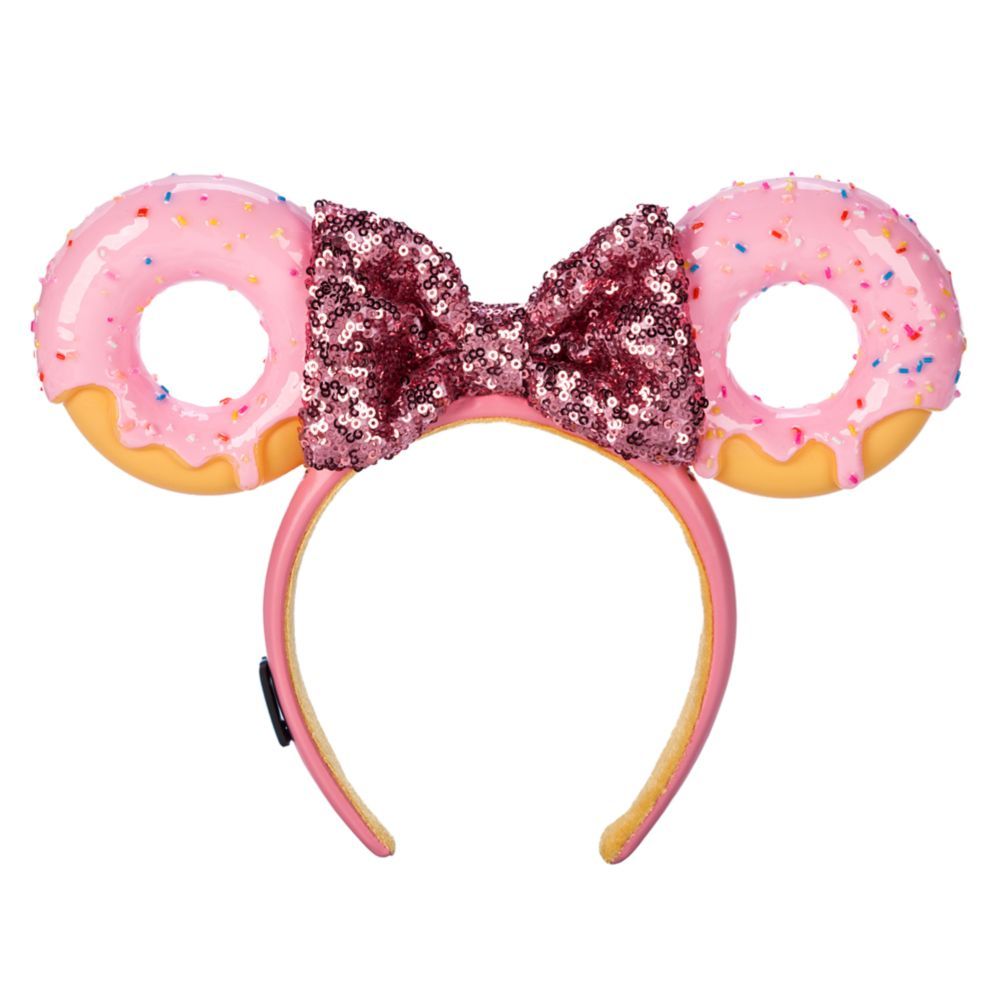 Minnie Mouse Donut Ear Headband for Adults – Disney Eats | Disney Store