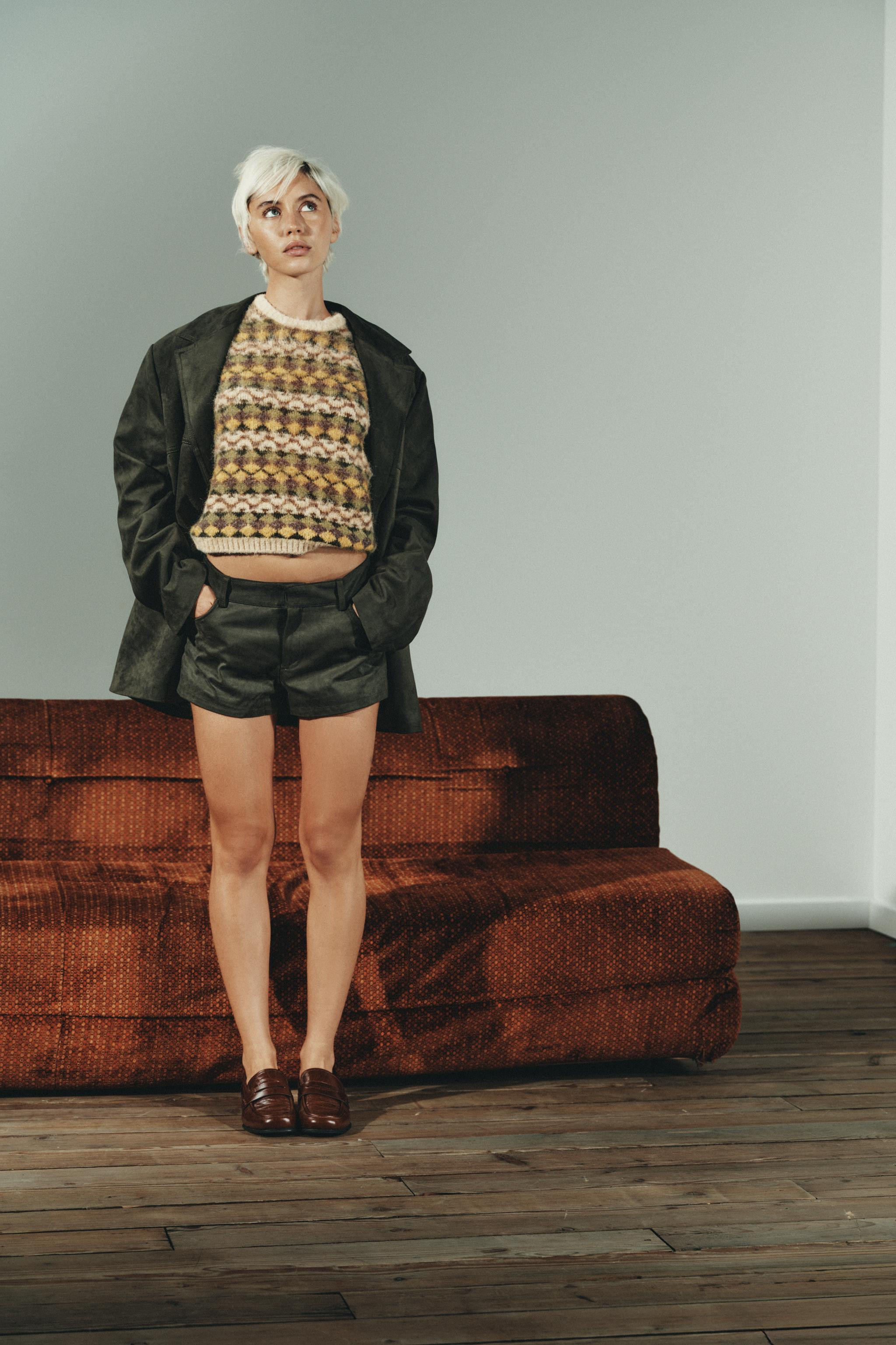 FAUX SUEDE MINI SHORTS | Zara US