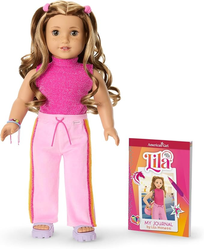 American Girl Lila 18-inch Doll & Journal (Girl of The Year 2024) | Amazon (US)