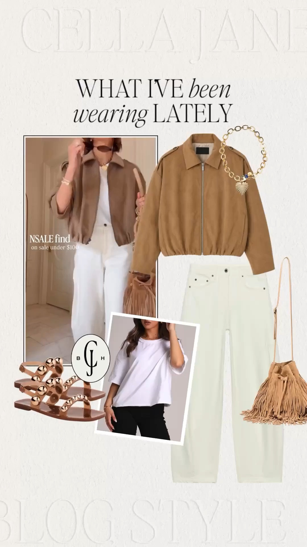 I'm wearing size small in this jacket, small in my $10 t-shirt and a size 2 in my @Zara jeans. All fit true to size.

Completed the look with these BEST SELLING jelly sandals!

#LTKsummer #LTKshoes