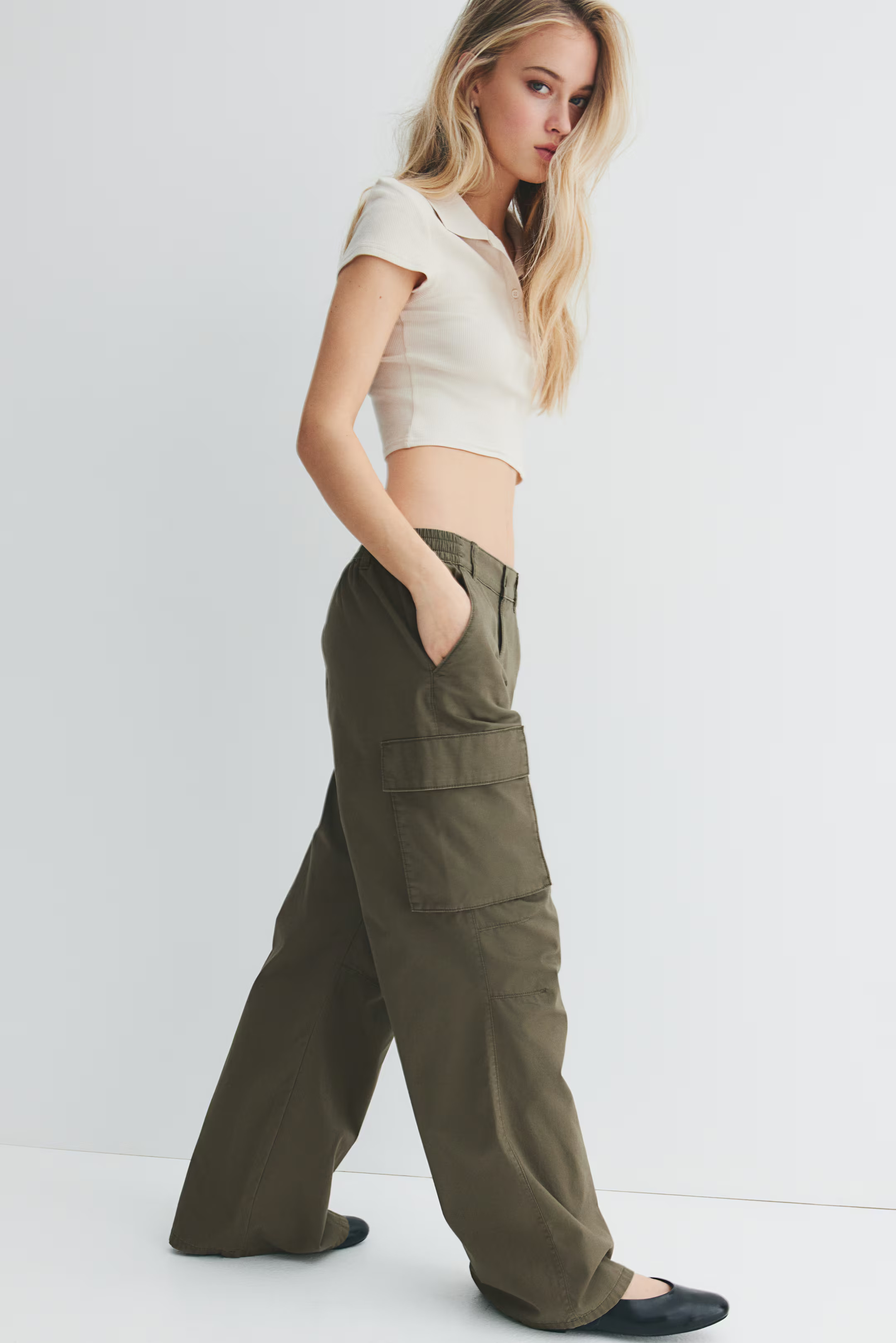 Canvas Cargo Pants | H&M (US + CA)