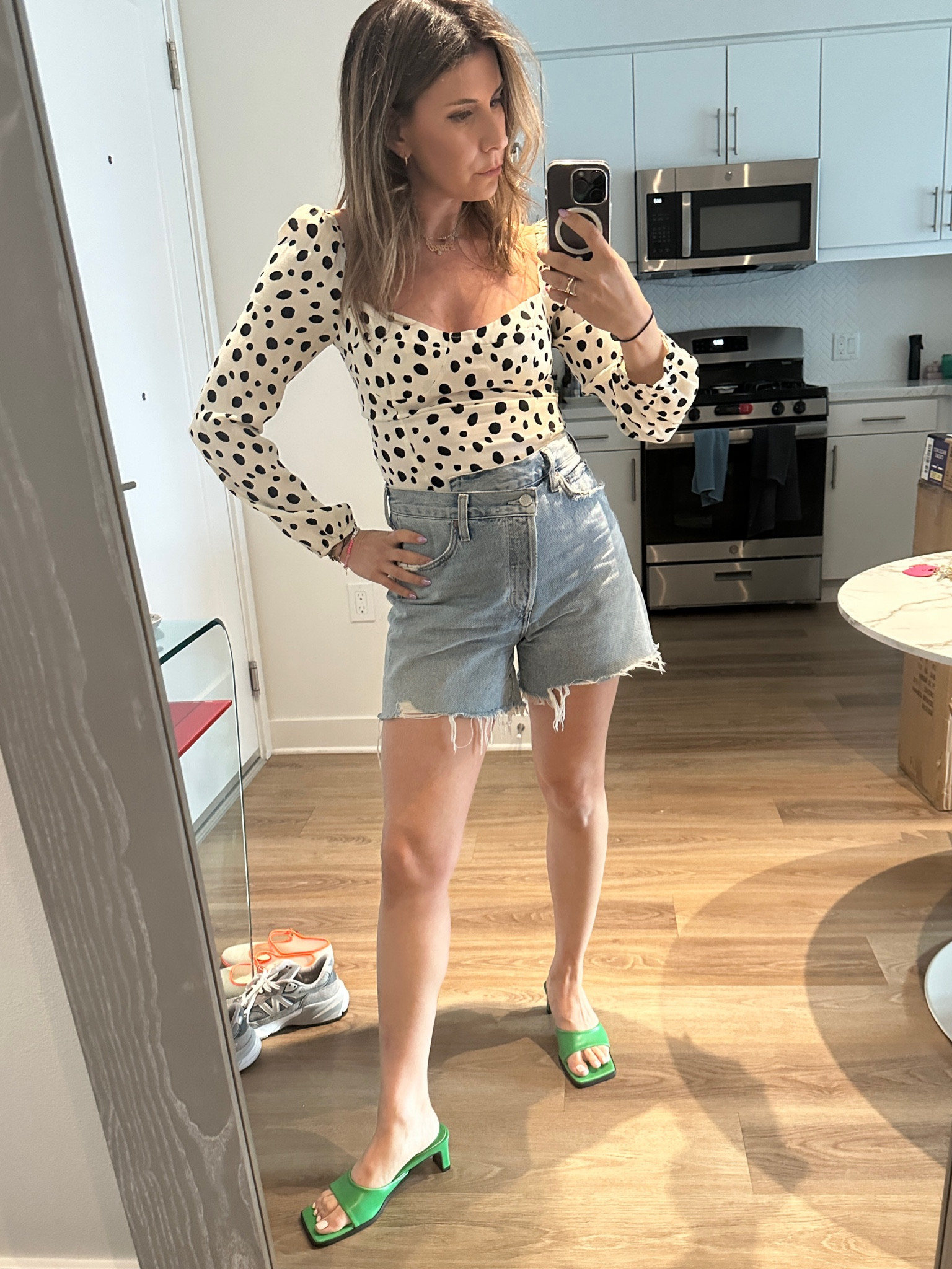 Going out to dinner and don’t wanna wear a jacket? Long sleeve and shorts duh. 

#LTKFind #LTKSeasonal #LTKstyletip
