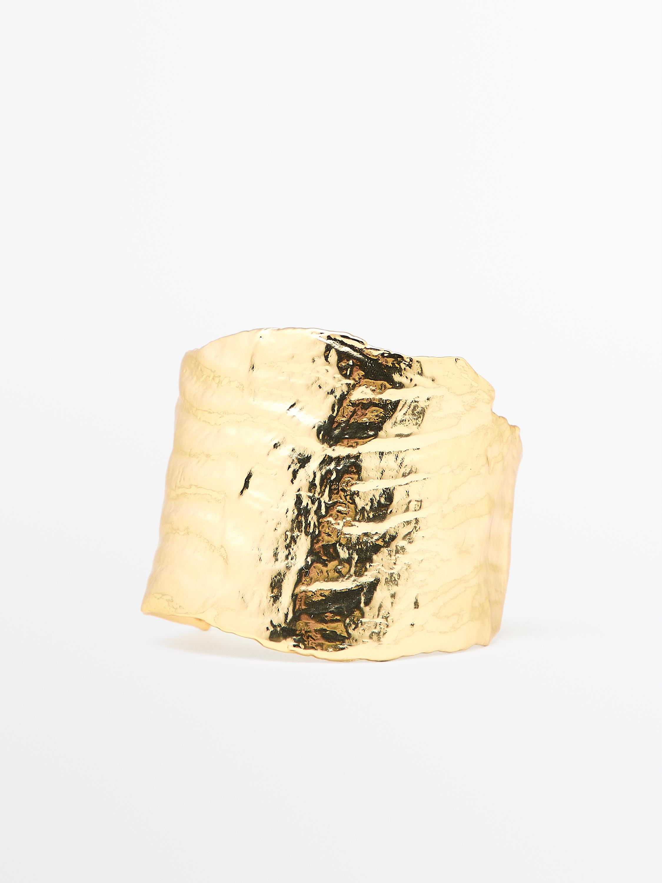Irregular wide bracelet | Massimo Dutti US