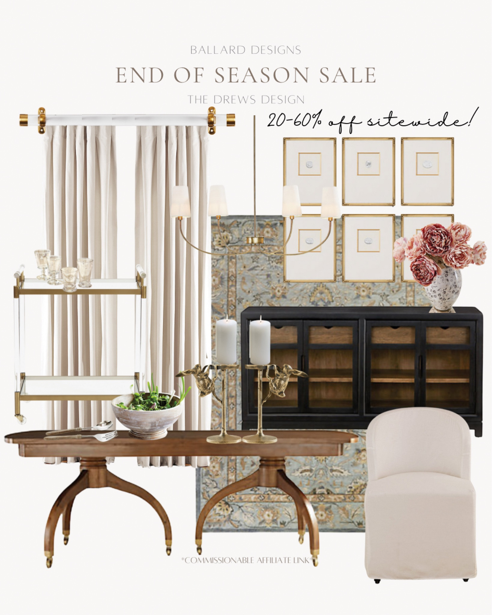 Ballard Designs end of year sale has so many beautiful pieces marked down!

Dining room, dining table, spring decor, spring refresh, hosting, area rug, buffet, dining chair



#LTKHome #LTKStyleTip #LTKSaleAlert