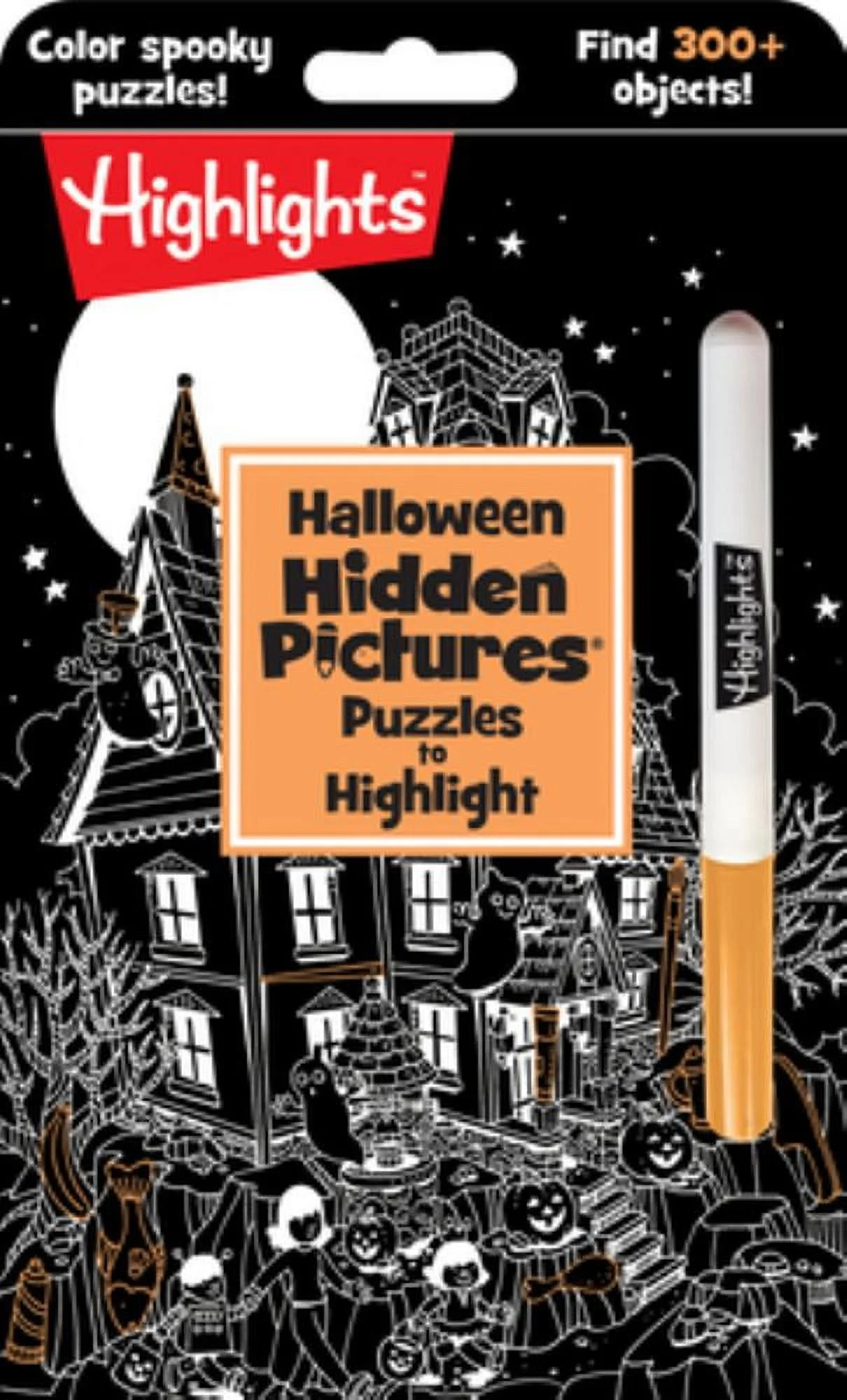 HIGHLIGHTS: Halloween Hidden Pictures Puzzles to Highlight: Halloween Coloring and Activity Book ... | Walmart (US)