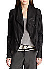 Leather Scuba Jacket | Saks Fifth Avenue