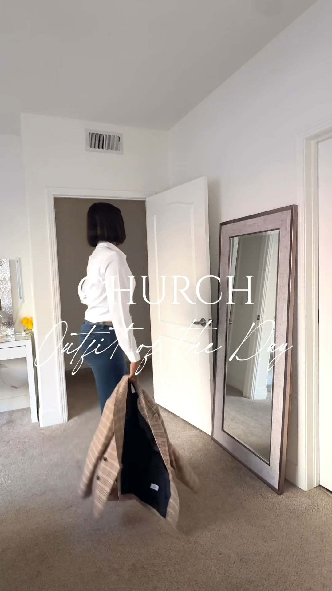 Church service today was amazing. Every year, our Pastor gives us a word for the year. I was so moved that the church and my word for 2026 are in sync. This is a confirmation that I’m on the right path. This year we actually have the words . 
RENEW - REBUILD - RESTORE! Mine is REBIRTH. 

God is a faithful God and so merciful! 

On a fashion note… what I planned to work did not work out so I opt for a casual chic look for church. You can never go wrong with a pair of jeans and white shirt. Paired with my checkered double-breasted blazer really elevated the look. 



#LTKFindsUnder100 #LTKdayinmylife #LTKTall