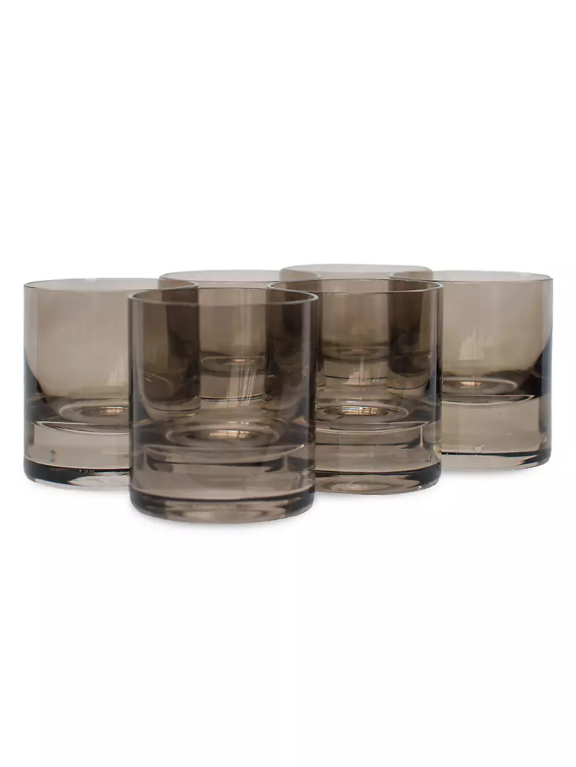 Tinted Rocks Glasses 6-Piece Set | Saks Fifth Avenue