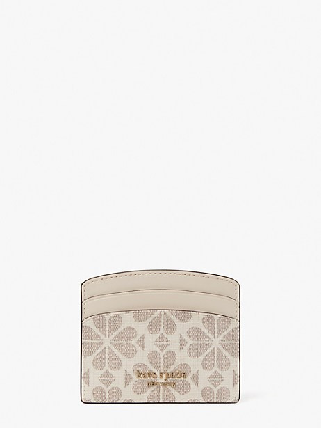 spade flower coated canvas cardholder | Kate Spade (US)