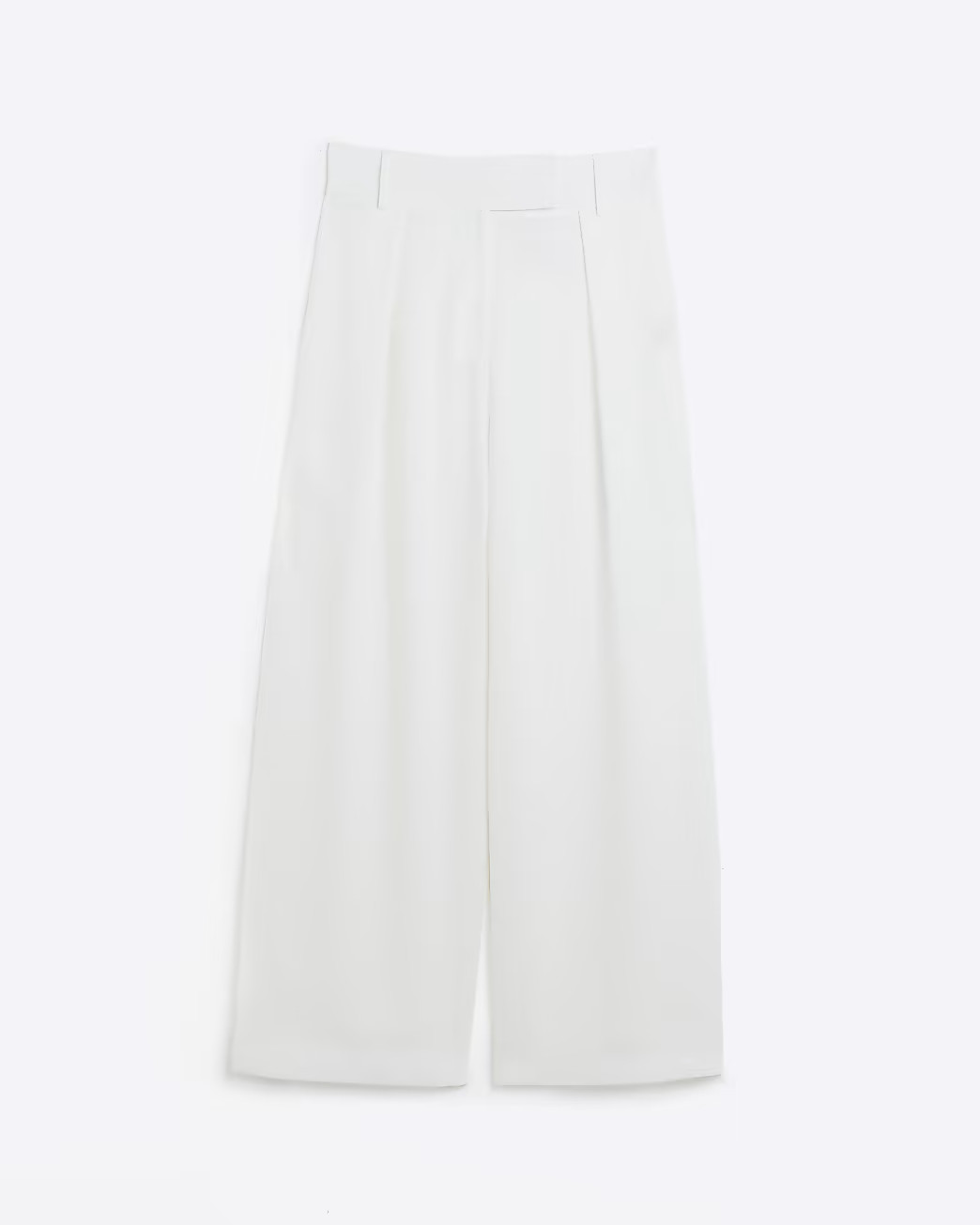 White wide leg trousers | River Island (UK & IE)