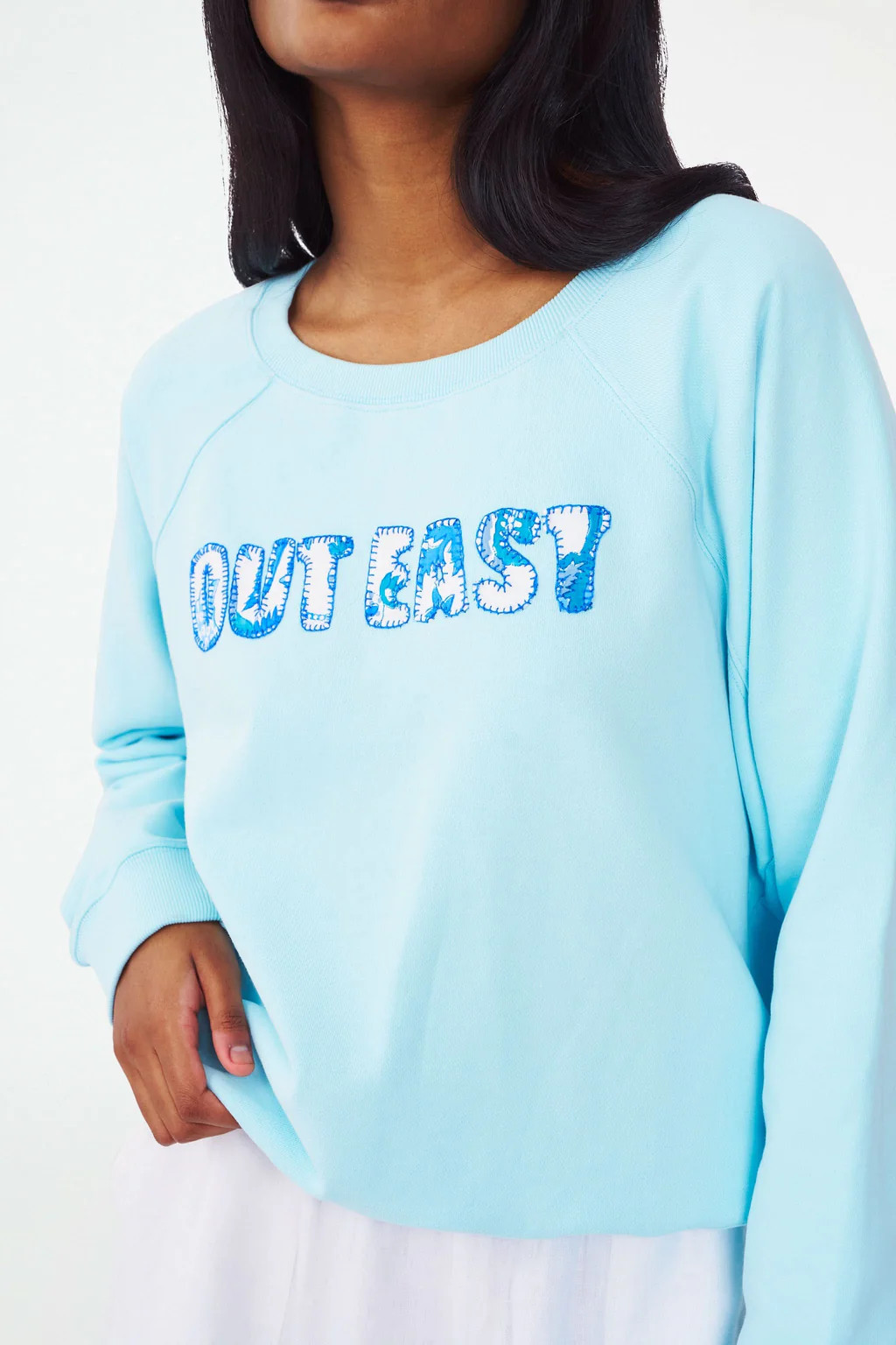 Out East Applique Crewneck | Roller Rabbit