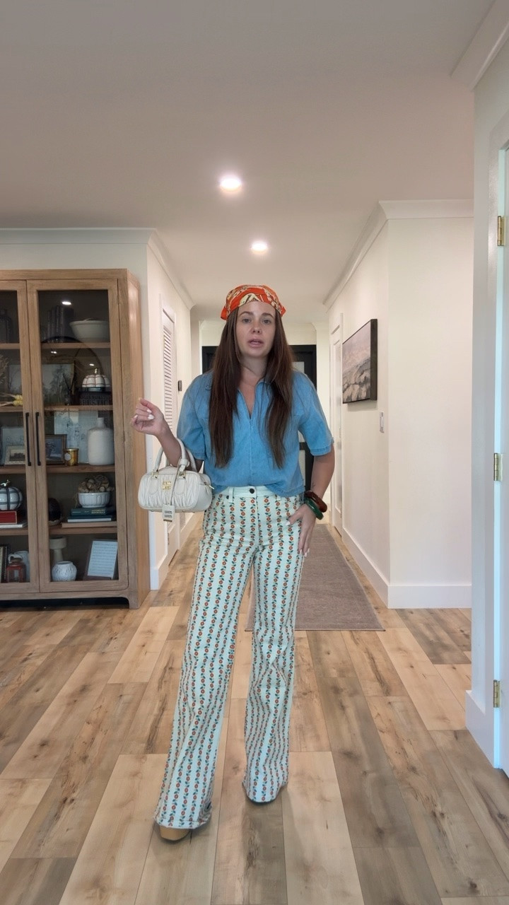 First day of fall outfit!! Wearing size 25 in pants and they run TTS! Top I linked similar because the set I have is no longer available! Cute fall transition outfit!!

#LTKootd #LTKSaleAlert #LTKSeasonal