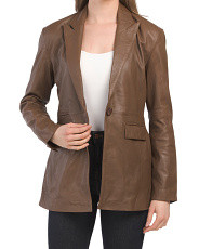 Leather Blazer | TJ Maxx