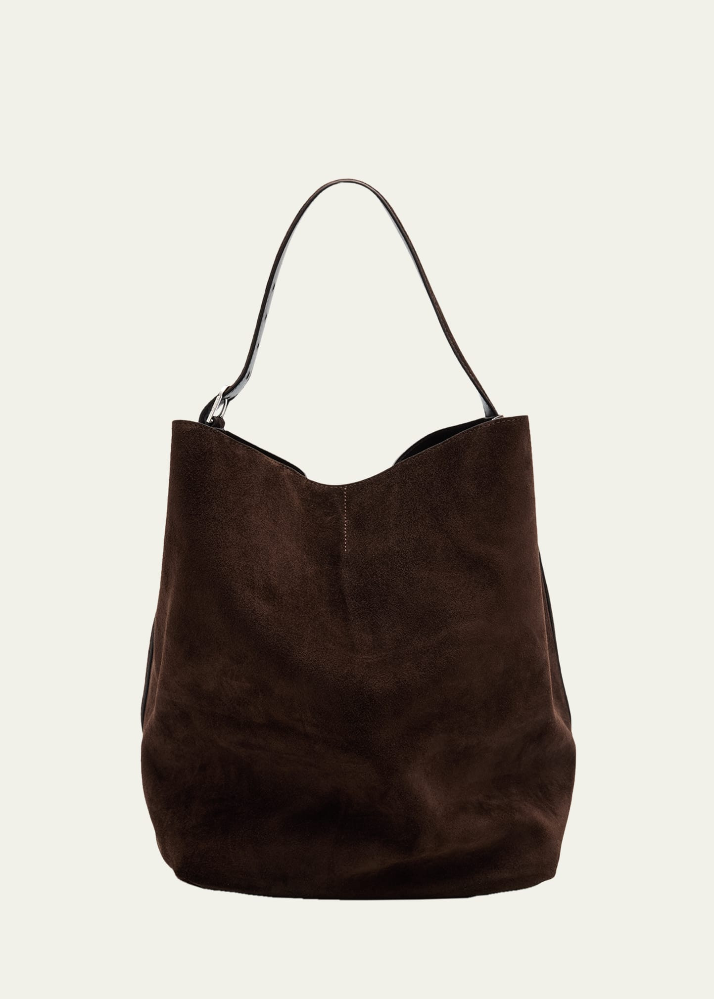Toteme Large Belted Suede Tote Bag | Bergdorf Goodman