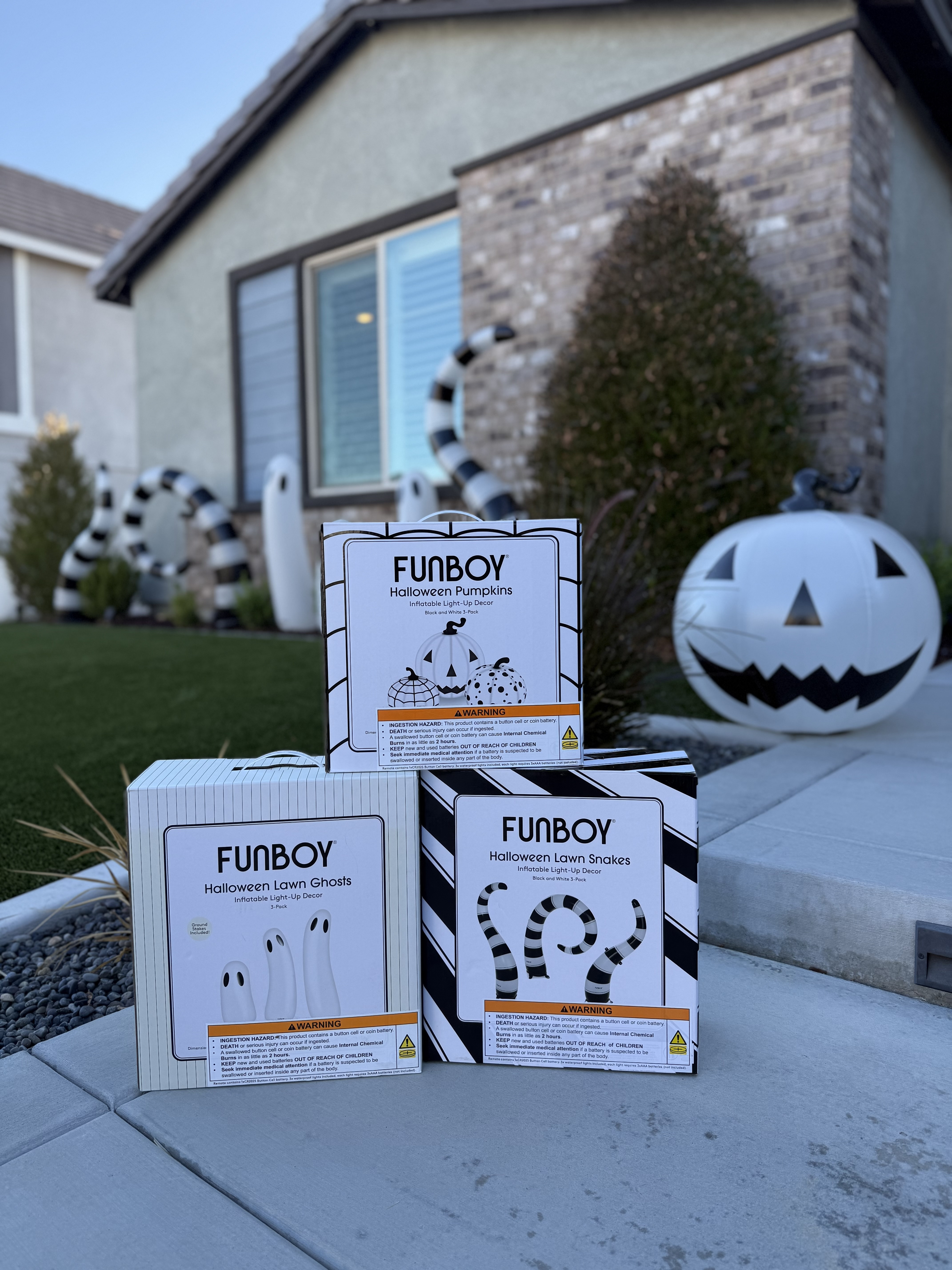 ✨ Spooky season just got a glow-up! ✨

@funboy Halloween Collection— let me tell you, these decorations are next-level! From floating LED pumpkins that light up ⚡ to effortless inflatables that set the vibe in minutes, this collection makes creating the perfect Halloween moment easier than ever! 🌙

Whether you’re throwing a party, decorating for trick-or-treaters, or just love a cozy spooky setup, these pieces are versatile, fun, and Halloween-approved! 🕸️

Comment “FUNBOY” to shop the full collection at funboy.com! 🖤

#FUNBOY #HalloweenDecor #SpookySeason #Summerween