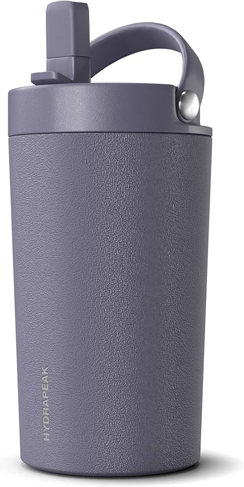 Hydrapeak Junior 14oz Insulated Kids Water Bottle with Straw Lid - Stainless Steel Double Walled ... | Amazon (US)