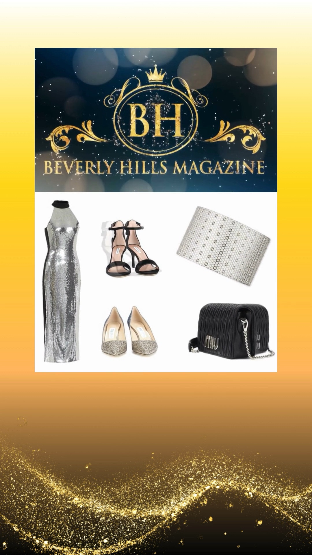 ✨ DAZZLING SILVER STYLE ✨

Shine with dazzling silver style—where radiant glamour meets timeless sophistication. A shimmering silver dress takes center stage with its luminous elegance, while your choice of sleek black or metallic silver heels creates two equally stunning looks. Complete the ensemble with a coordinating handbag to elevate every detail with effortless luxury.

Whether you prefer the bold contrast of black accessories or the refined brilliance of matching silver, this versatile look transitions seamlessly from cocktail parties to glamorous evening events. It's a two-in-one style statement designed to sparkle from every angle.

✨ SHOP THE LOOK ✨

https://www.beverlyhillsmagazine.com/shop ✨

#FashionMagazine #ShopStyle #OOTD #SilverStyle ✨🩶

✨ Shoppable affiliate links included.
"

#LTKootd