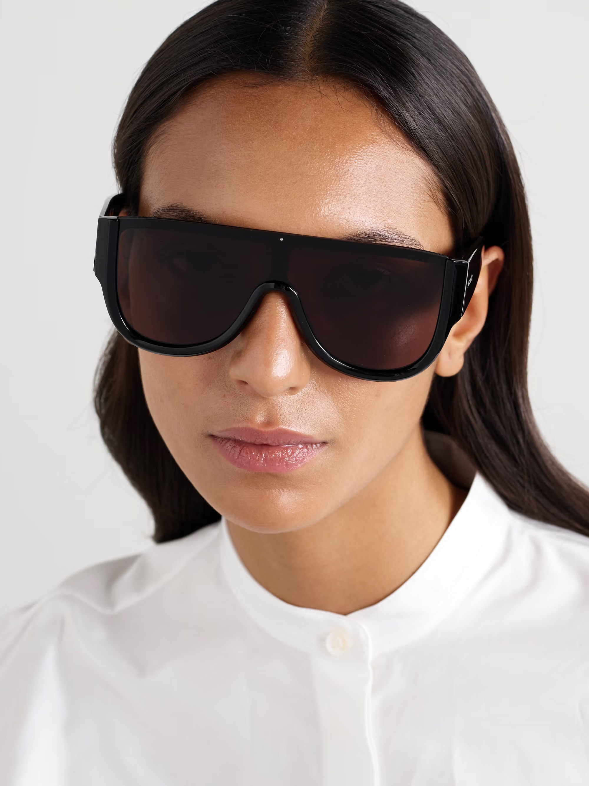 Mask large D-frame acetate sunglasses | NET-A-PORTER (UK & EU)
