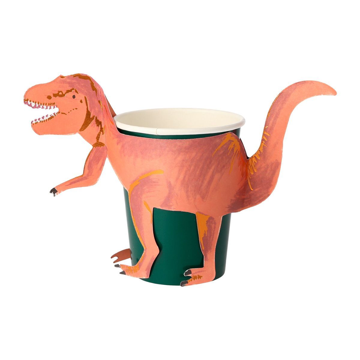 Meri Meri T-Rex Party Cups (Pack of 8) | Target