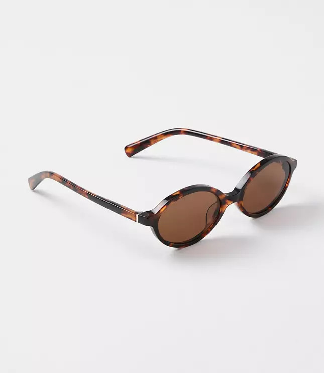 LOFT Versa Small Round Sunglasses | LOFT