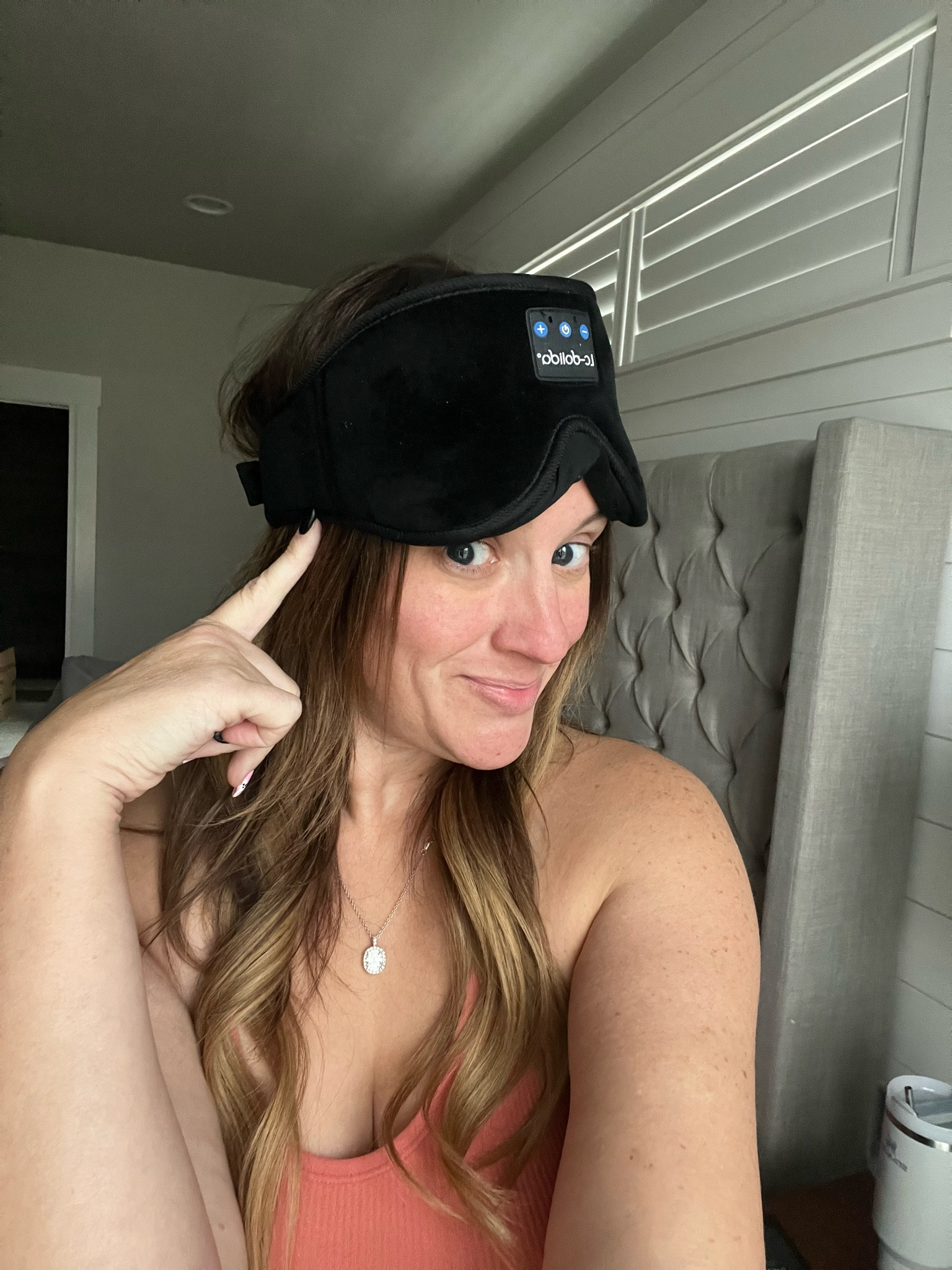 Great sleep mask for true black out light  

#LTKbeauty #LTKGiftGuide #LTKover40