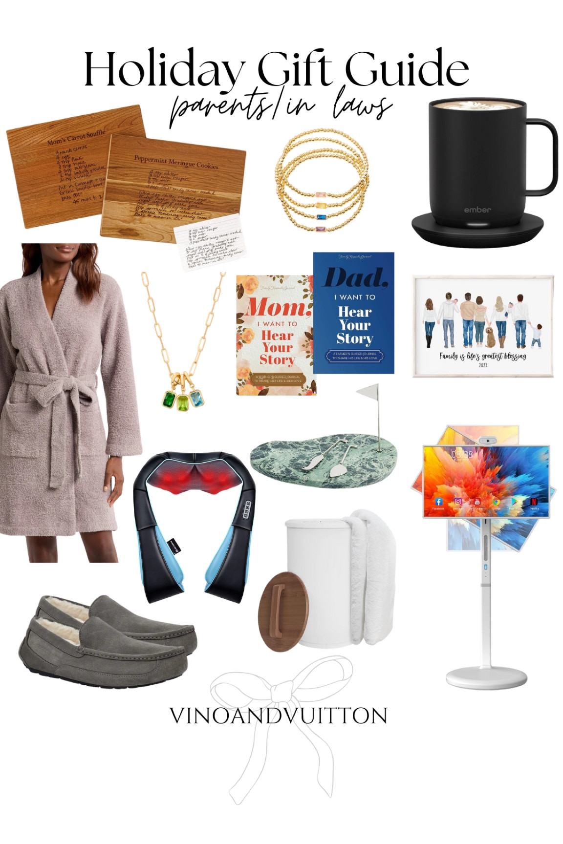 Holiday gift guide- parents and in laws!

Gift guide for the in laws
Gift guide for the parents
The one who has everything 
Massager
Portable TV
Holiday gifts


#LTKFamily #LTKGiftGuide #LTKHoliday